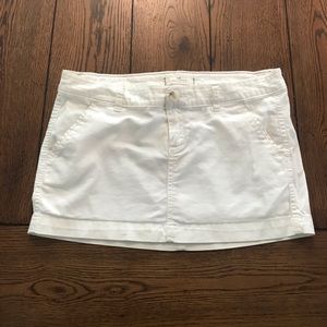 Vintage 2000’s Utility Micro mini White Hollister Cargo Skirt